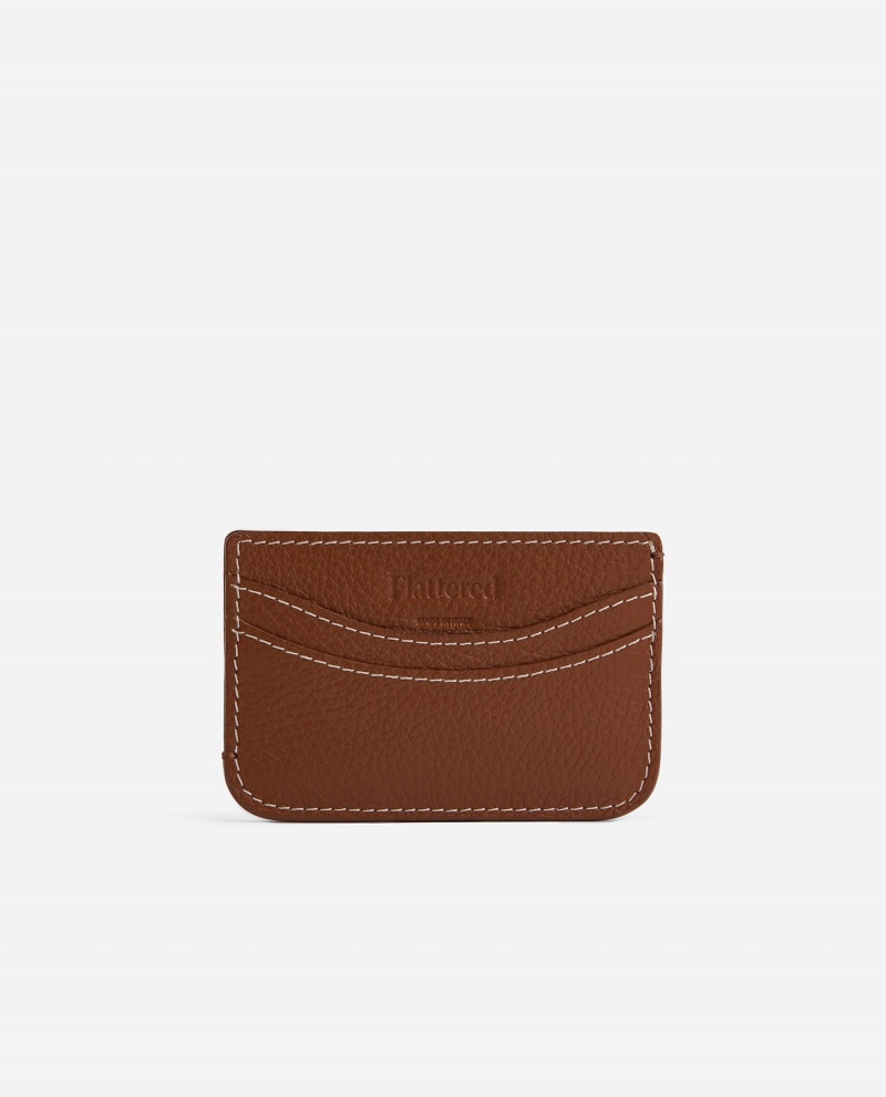 Brown Flattered Bonnie Leather Accessories Accessories | GAUEC12315