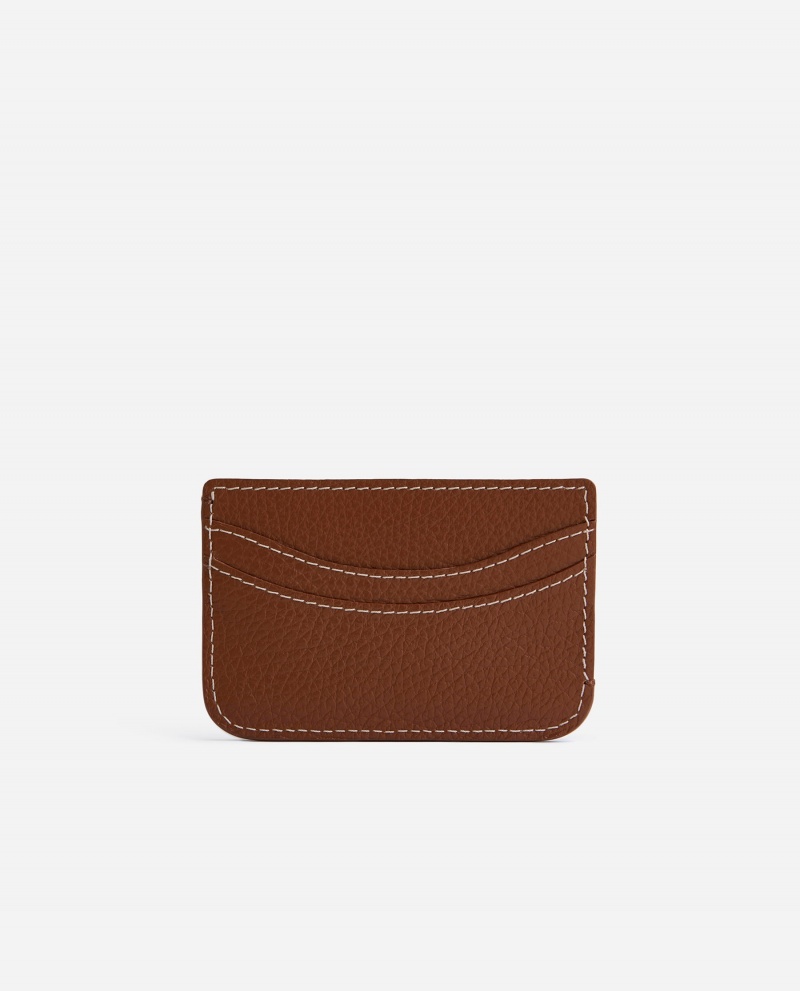 Brown Flattered Bonnie Leather Accessories Accessories | GAUEC12315