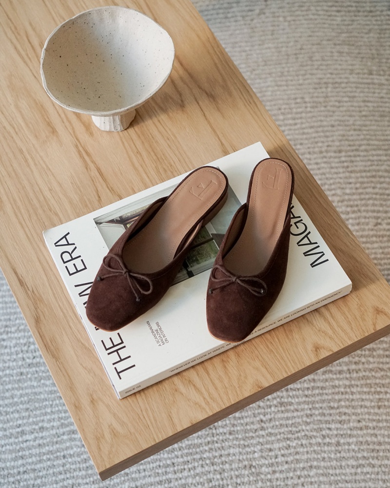 Brown Flattered Malva Suede Shoes Sandals | YAUGT95843