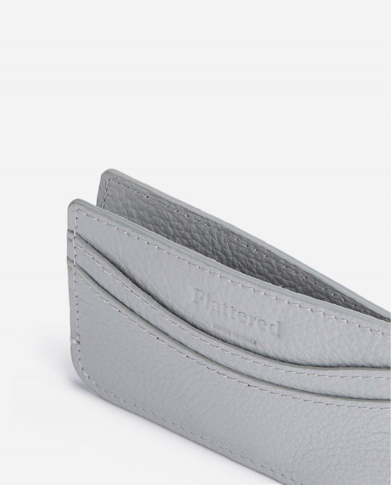 Grey Flattered Bonnie Leather Accessories Accessories | AUCIF97006